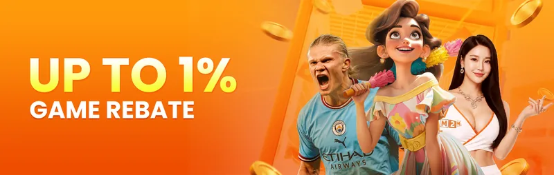 M2 game rebate up to 1%